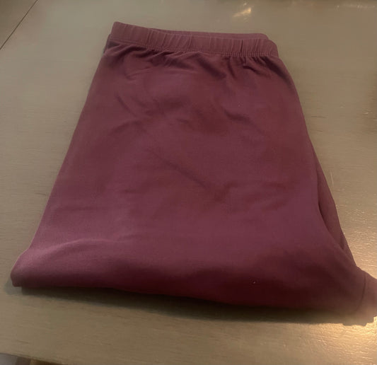 Dark Plum Leggings (Plus)